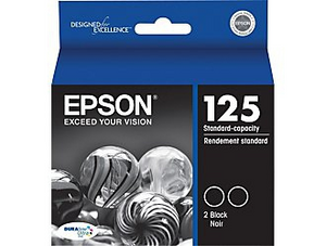 T125120D2 EPSON BLACK DUALPACK