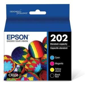 T202120BCS Epson T202 Combo Black and Color Original Ink Cartridge