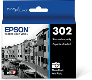 T302120S Epson 302 Photo Black Original Ink Cartridge