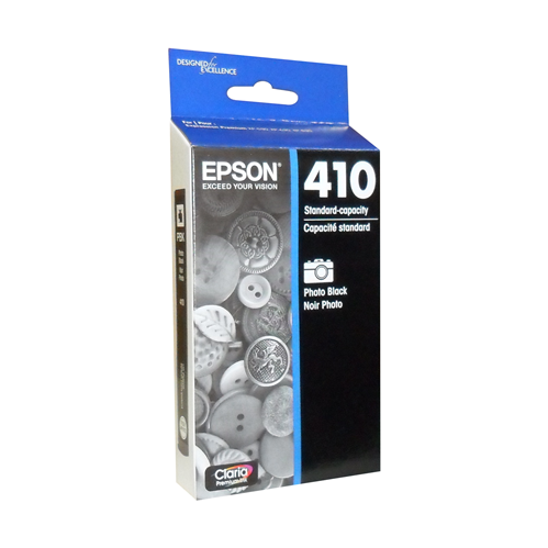 T410120S Epson 410 Photo Black Original Ink Cartridge