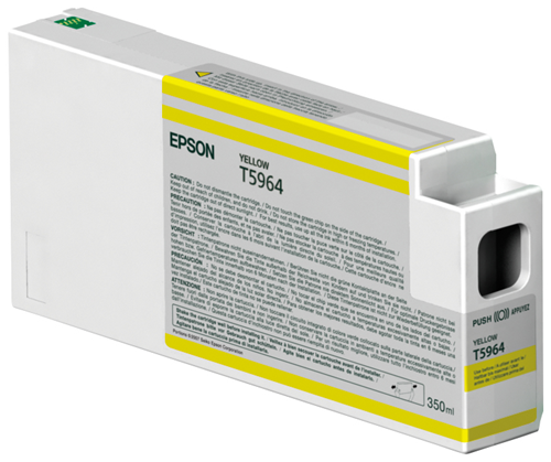 T596400 EPSON ULTRACHROME HDR YELLOW 350ML, STYLUS PRO 7700/