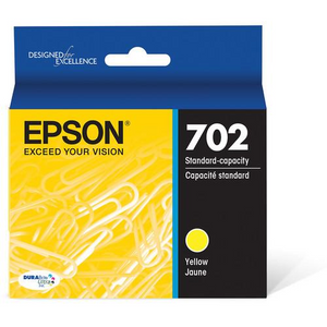 T702420S EPSON DURABRITE ULTRA YELLOW INK CARTRIDGE W/SENSOR