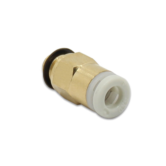 M6 remote pneumatic connector brass