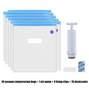 10 Vacuum bags with pump Filament sealing kit