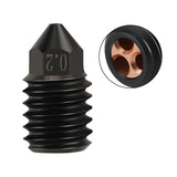 EL3D Bambu Lab Hardened die steel CHT clone nozzle 0.2mm