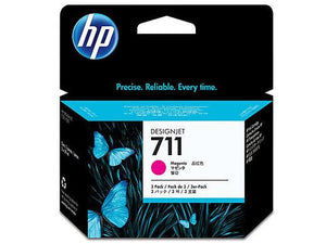 HP CZ135A HP #711 Magenta 3 PK Ink Cartridge